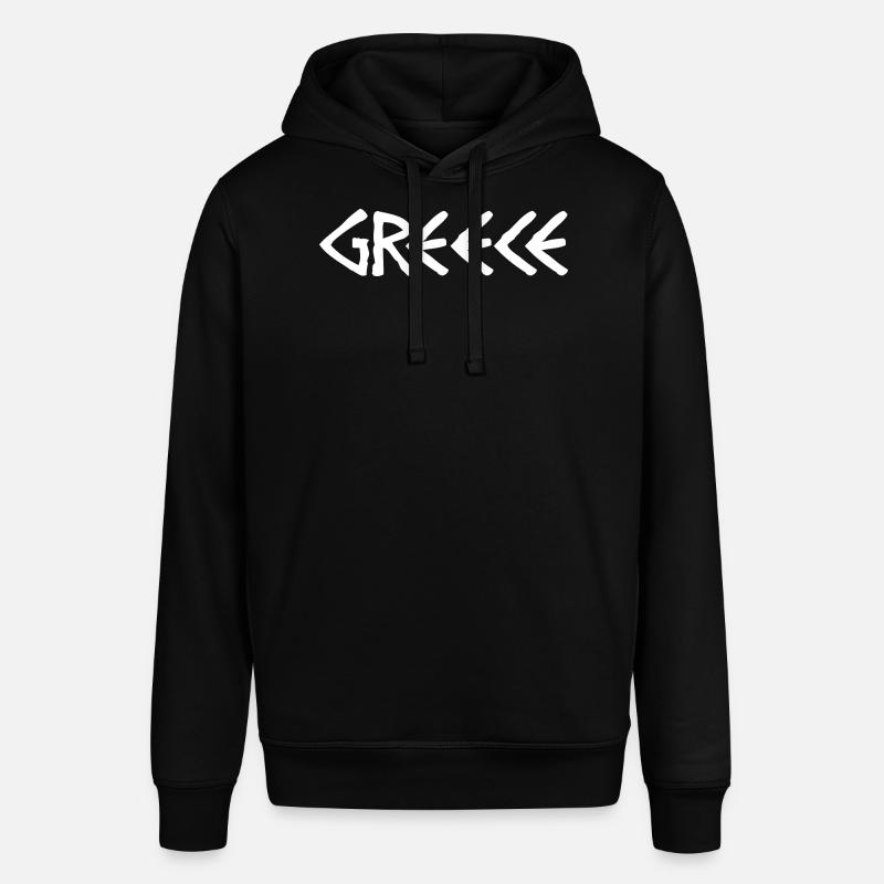 Glyphes grecs avec motif de flèche - Sweat à capuche SOUNDER Stanley/Stella Unisexe - noir