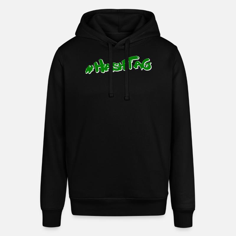 Hashtag Cannabis - Sweat à capuche SOUNDER Stanley/Stella Unisexe - noir