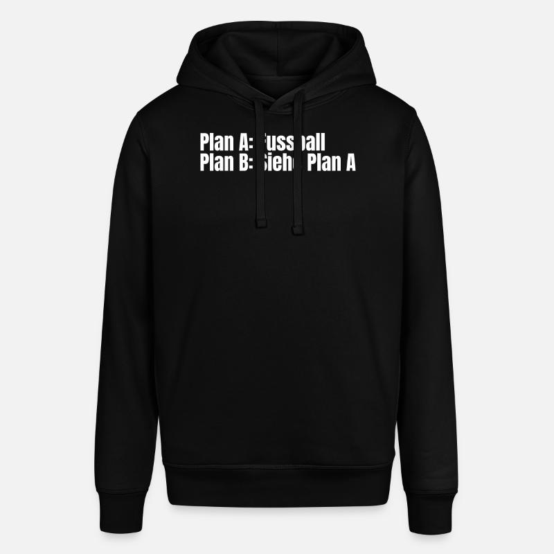Plan A Football – Plan B - Sweat à capuche SOUNDER Stanley/Stella Unisexe - noir