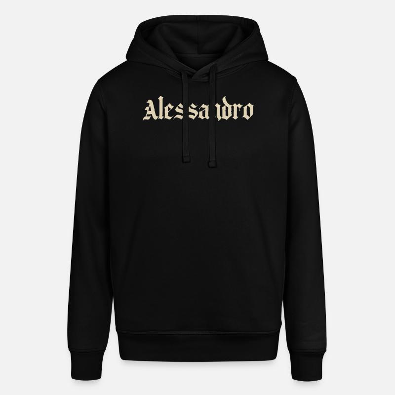 Alessandro Gothic Script - Stanley/Stella Unisex Hoodie SOUNDER - Schwarz