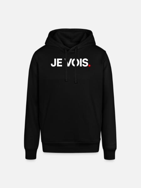 Je vois - Sweat à capuche SOUNDER Stanley/Stella Unisexe - noir