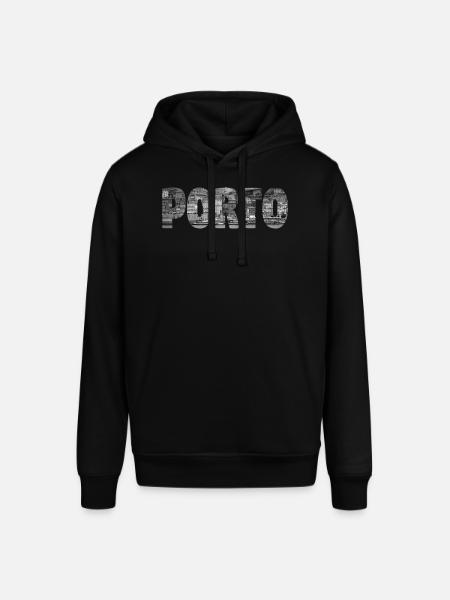Porto Portugal - Stanley/Stella SOUNDER Unisex Hoodie - black