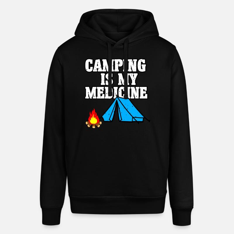 Médecine de camping - Sweat à capuche SOUNDER Stanley/Stella Unisexe - noir