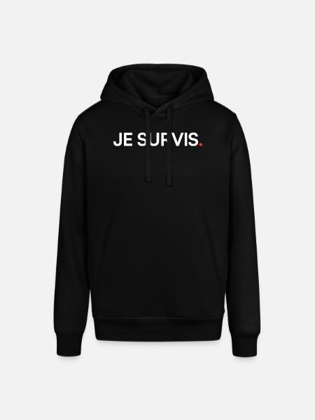 I survive humor modern attitude - Stanley/Stella SOUNDER Unisex Hoodie - black