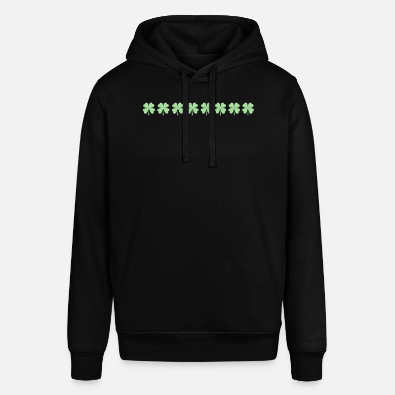 Trèfle pastel rangée - Sweat à capuche SOUNDER Stanley/Stella Unisexe - noir