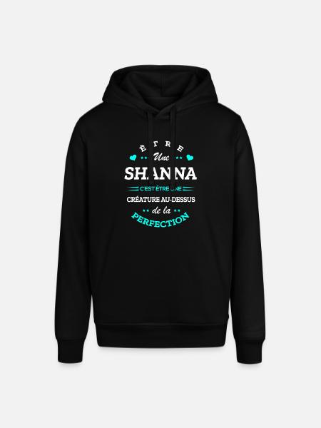 SHANNA PARFAITE - NOM SHANNA - Sweat à capuche SOUNDER Stanley/Stella Unisexe - noir