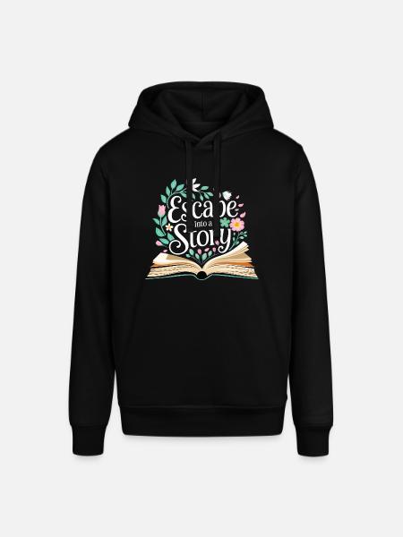 Book lover Reading fan - Stanley/Stella SOUNDER Unisex Hoodie - black