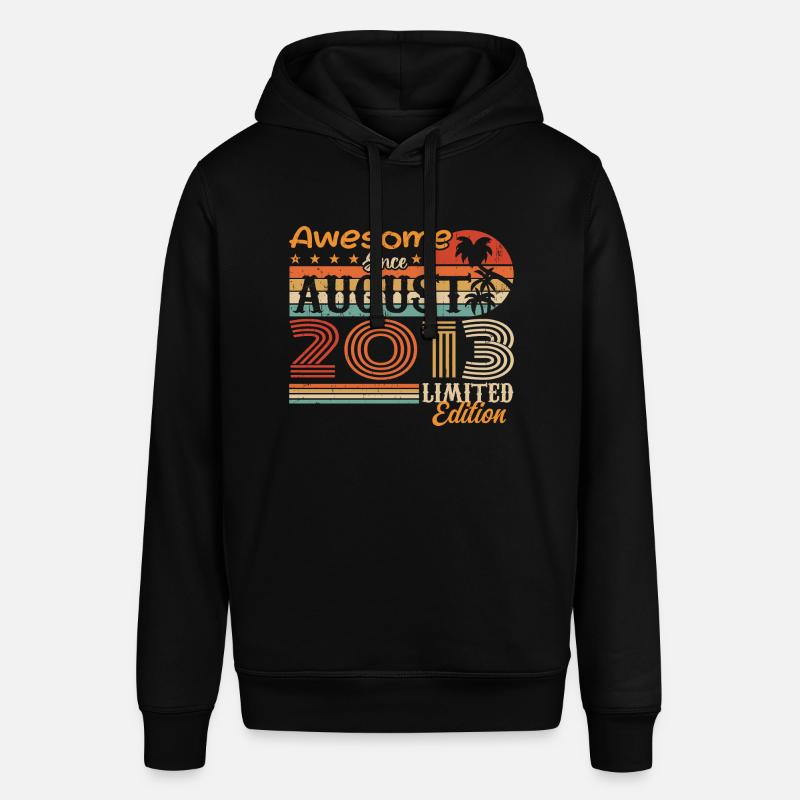 2013 August Geschenkidee August 2013 - Stanley/Stella Unisex Hoodie SOUNDER - Schwarz