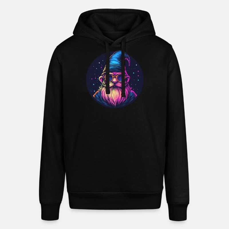 Space Dwarf Retro Look - Stanley/Stella SOUNDER Unisex Hoodie - black