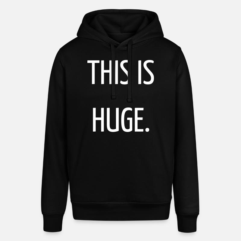 This is huge - Sweat à capuche SOUNDER Stanley/Stella Unisexe - noir