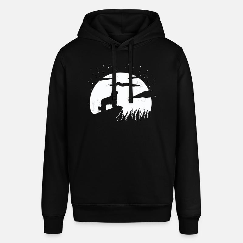 Briard Moon Cadeau - Sweat à capuche SOUNDER Stanley/Stella Unisexe - noir