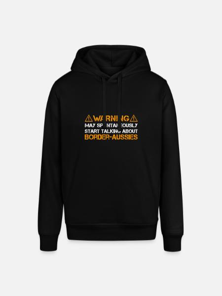 Border Aussie - Stanley/Stella SOUNDER Unisex Hoodie - black