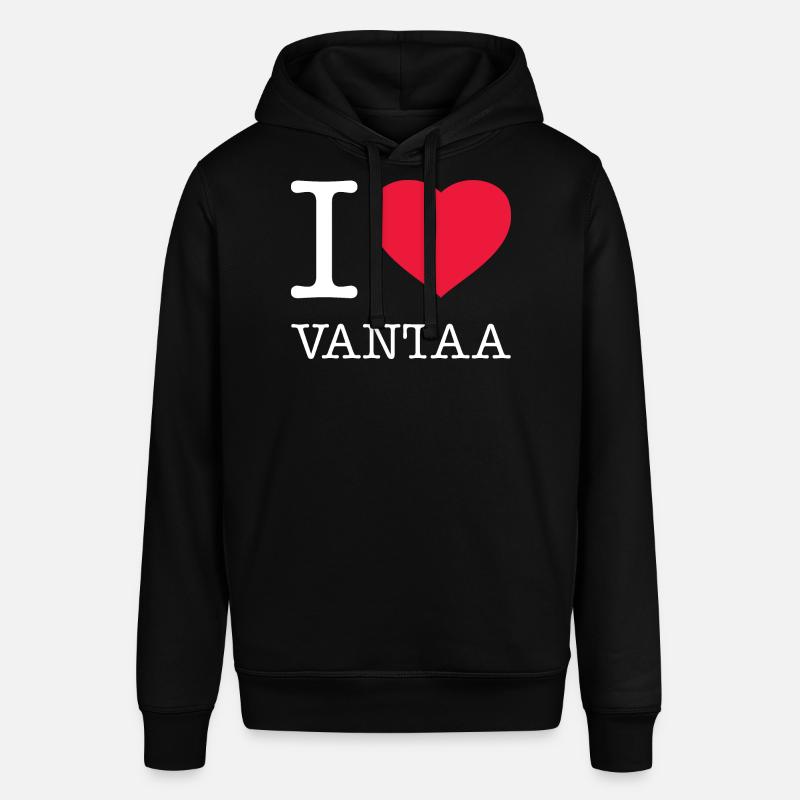 J’ADORE VANTAA - Sweat à capuche SOUNDER Stanley/Stella Unisexe - noir