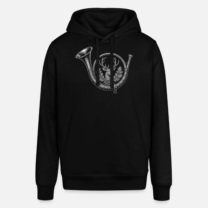 clairon - Sweat à capuche SOUNDER Stanley/Stella Unisexe - noir