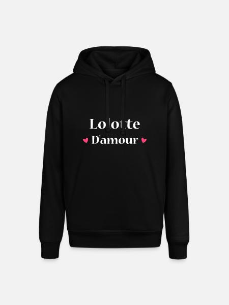 lolotte d'amour - Sweat à capuche SOUNDER Stanley/Stella Unisexe - noir