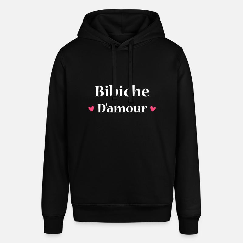 bibiche d'amour - Sweat à capuche SOUNDER Stanley/Stella Unisexe - noir