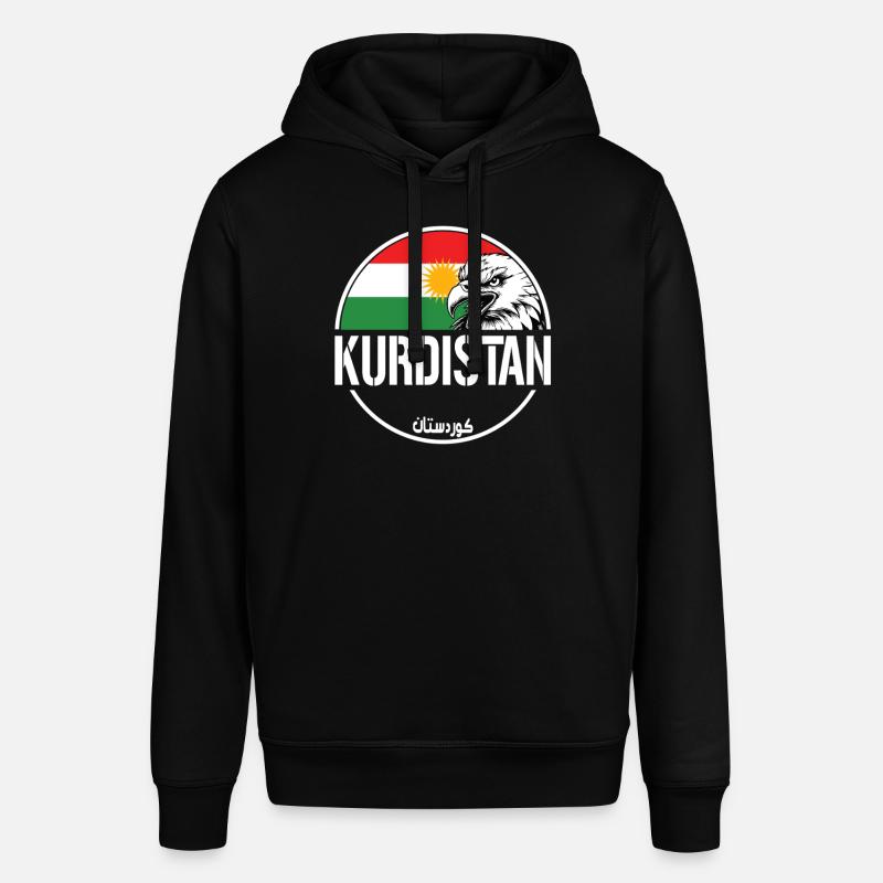 Drapeau du Kurdistan,Kurdistan,Syrie,Irak,Iran,Drapeau - Sweat à capuche SOUNDER Stanley/Stella Unisexe - noir