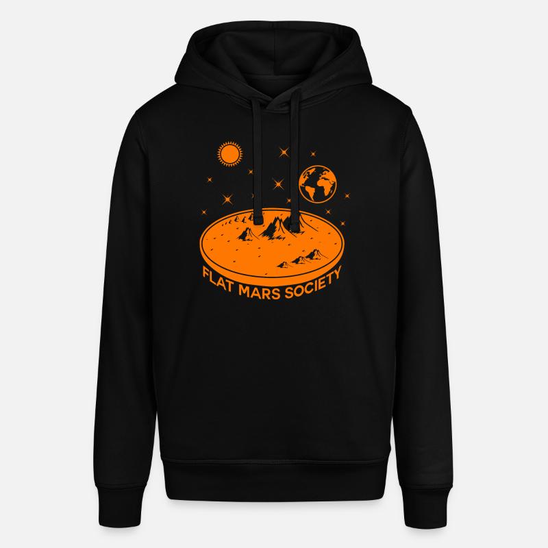 Graphique flat mars society - Sweat à capuche SOUNDER Stanley/Stella Unisexe - noir