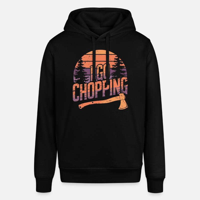 Bûcheron Coupe-arbre à tronçonner - Sweat à capuche SOUNDER Stanley/Stella Unisexe - noir