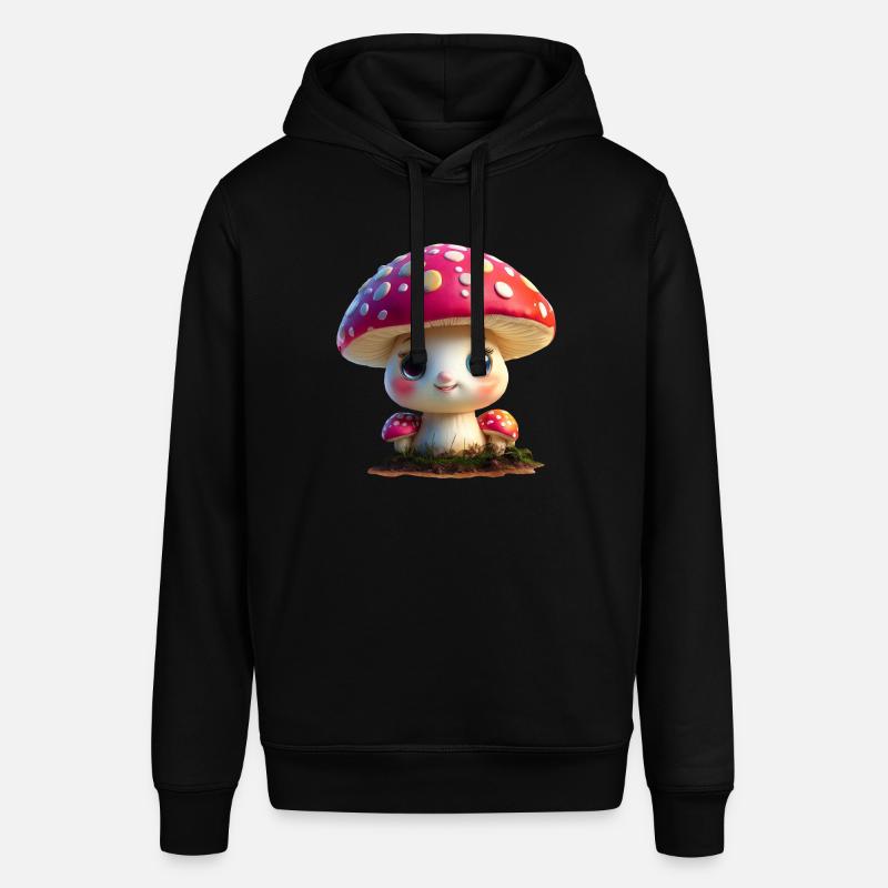 Champignon mignon - Sweat à capuche SOUNDER Stanley/Stella Unisexe - noir