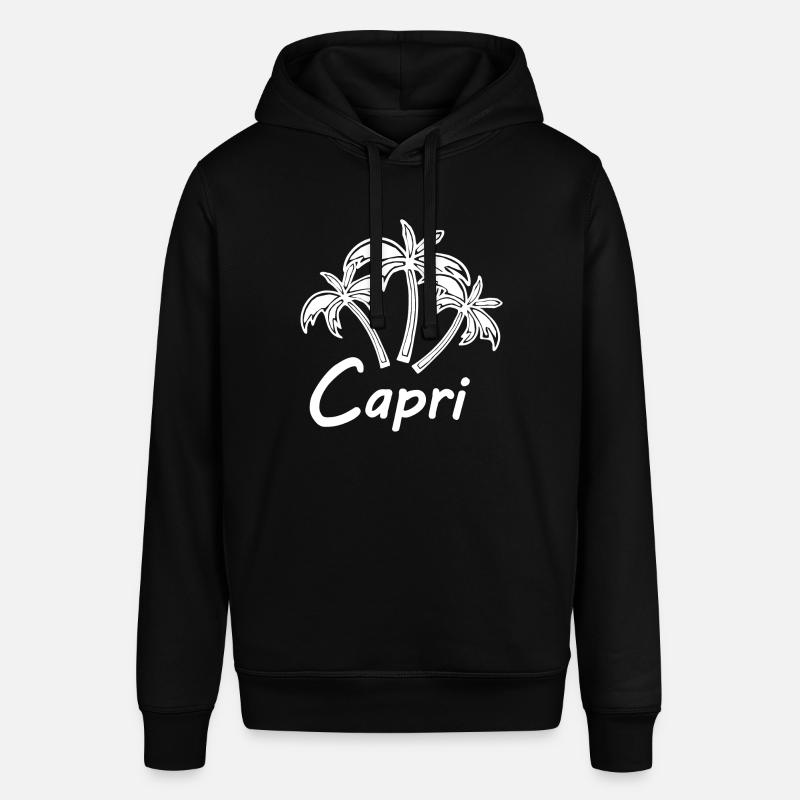 Vacances à Capri - Sweat à capuche SOUNDER Stanley/Stella Unisexe - noir