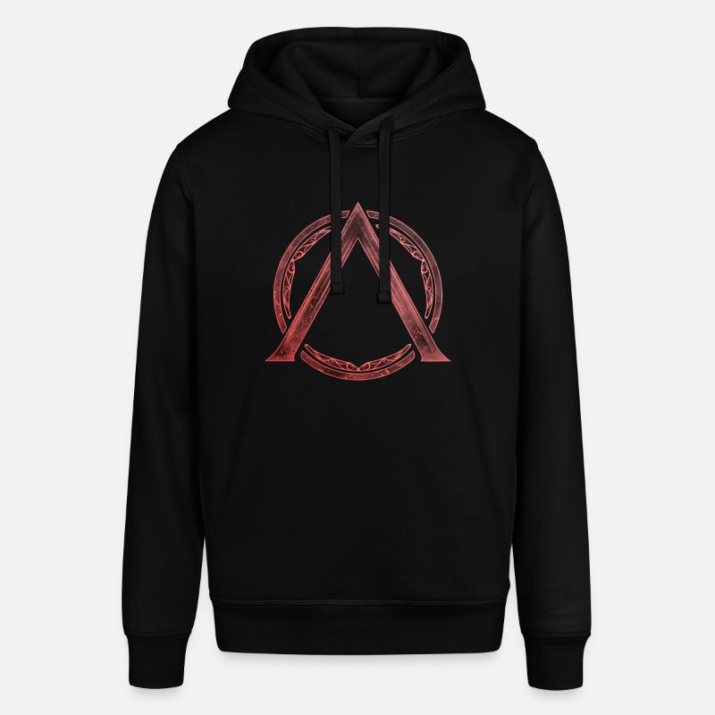 Sparta Lambda symbole feu rouge - Sweat à capuche SOUNDER Stanley/Stella Unisexe - noir