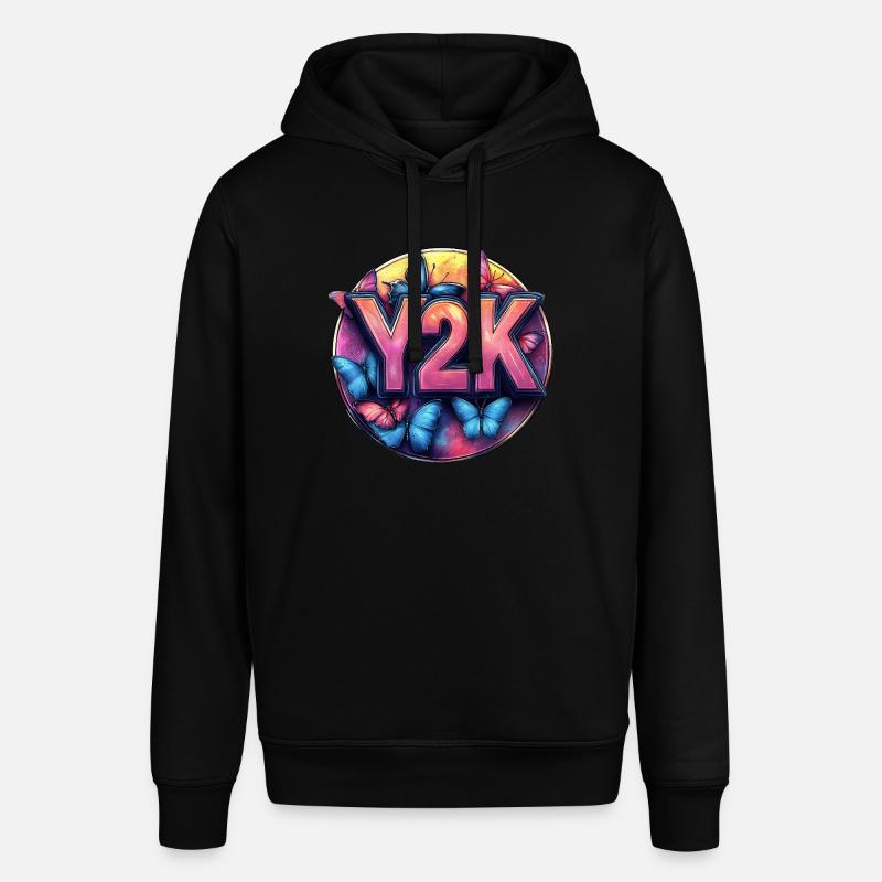 Y2K Papillon Rétro - Sweat à capuche SOUNDER Stanley/Stella Unisexe - noir