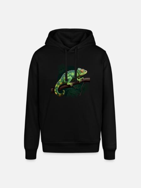 Chameleon Branch Reptiles - Stanley/Stella SOUNDER Unisex Hoodie - black