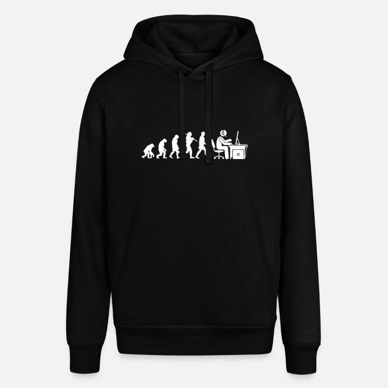 Gaming Gamer Evolution Geschenk - Stanley/Stella Unisex Hoodie SOUNDER - Schwarz