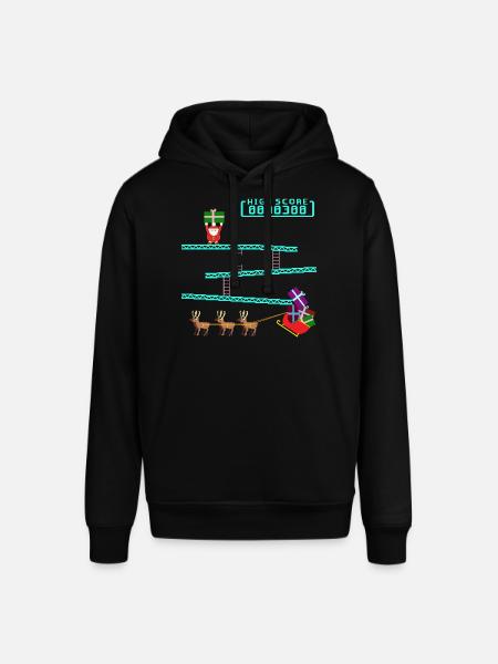 Santa Kong - Stanley/Stella Unisex Hoodie SOUNDER - Schwarz