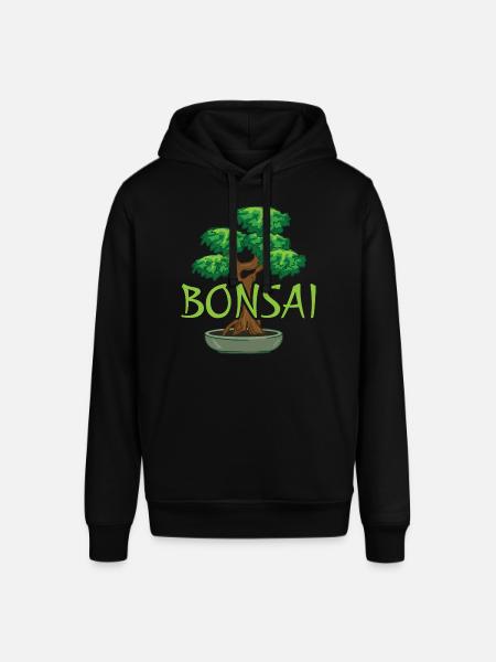 Bonsai im Topf - Stanley/Stella Unisex Hoodie SOUNDER - Schwarz