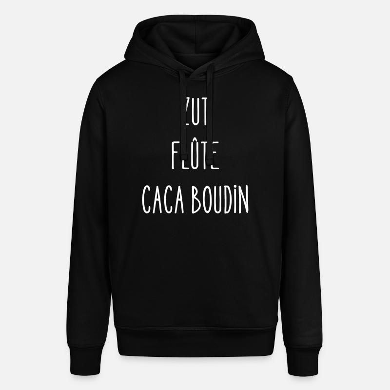 zut flûte caca boudin - Sweat à capuche SOUNDER Stanley/Stella Unisexe - noir