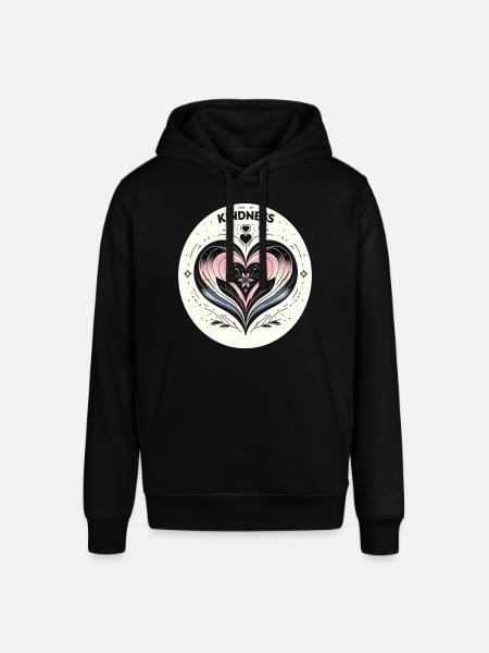 Heart of Kindness Art - Stanley/Stella SOUNDER Unisex Hoodie - black