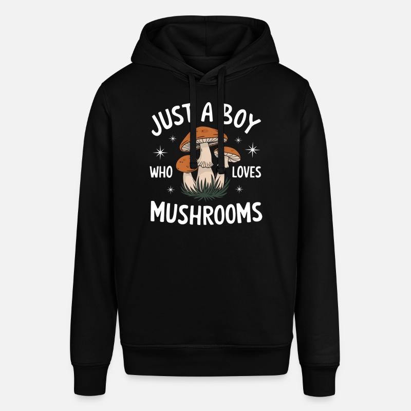 Champignons Champignons Champignon Champignon - Sweat à capuche SOUNDER Stanley/Stella Unisexe - noir