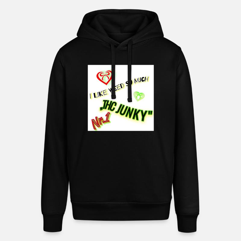 ACCRO AU THC - Sweat à capuche SOUNDER Stanley/Stella Unisexe - noir