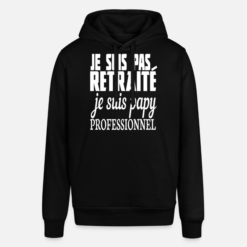 papy professionnel - Sweat à capuche SOUNDER Stanley/Stella Unisexe - noir