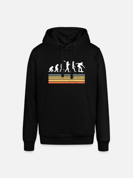 Skate Skateboard Evolution - Sweat à capuche SOUNDER Stanley/Stella Unisexe - noir