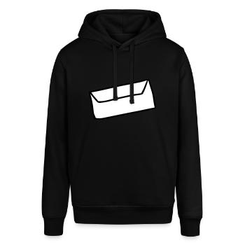 Envelope envelope letter letter icon - Stanley/Stella SOUNDER Unisex Hoodie - black - Front - Alina (178cm) & Michal (187cm)