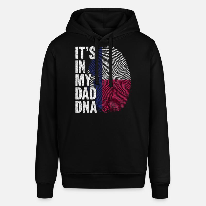 Drapeau Texas Empreinte Papa Texan - Sweat à capuche SOUNDER Stanley/Stella Unisexe - noir