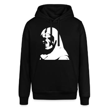 Sinister Style enthüllt: Entdecke eine Welt voller Schrecken - Stanley/Stella Unisex Hoodie SOUNDER - Schwarz - Vorne - Alina (178cm) & Michal (187cm)