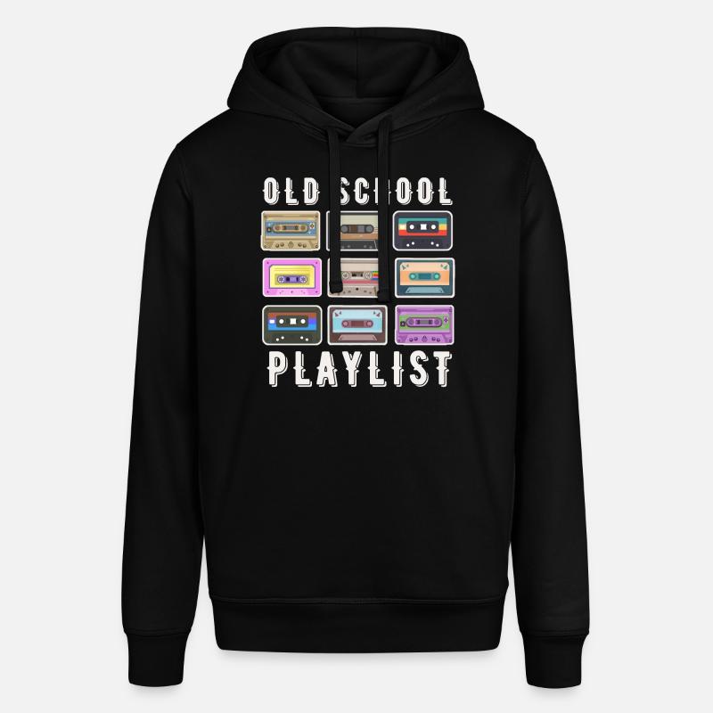 OLD SCHOOL PLAYLIST - Sweat à capuche SOUNDER Stanley/Stella Unisexe - noir
