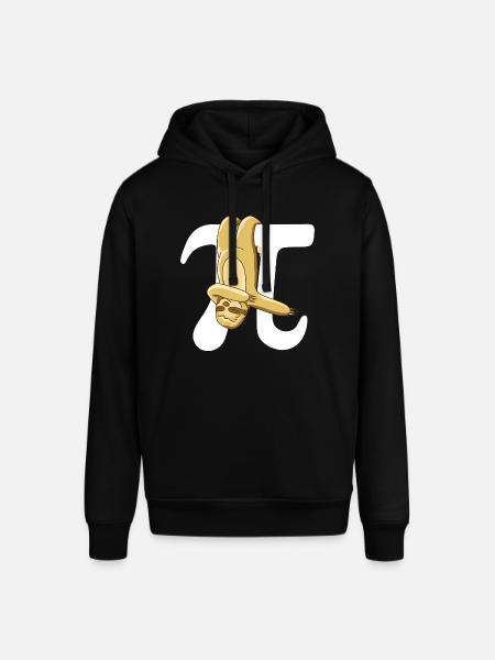 Math Sloth Pi - Stanley/Stella Unisex Hoodie SOUNDER - Schwarz