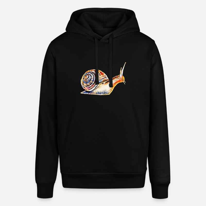 Escargot - Sweat à capuche SOUNDER Stanley/Stella Unisexe - noir