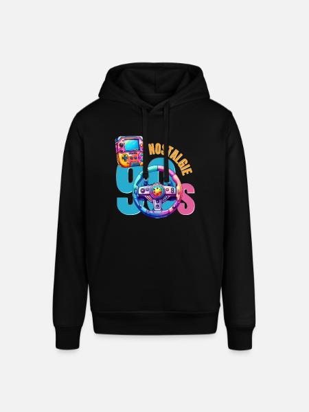 Nostalgie 90s 06 - Sweat à capuche SOUNDER Stanley/Stella Unisexe - noir