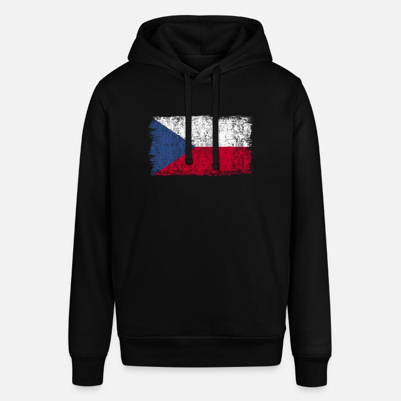 Drapeau tchèque République tchèque - Sweat à capuche SOUNDER Stanley/Stella Unisexe - noir