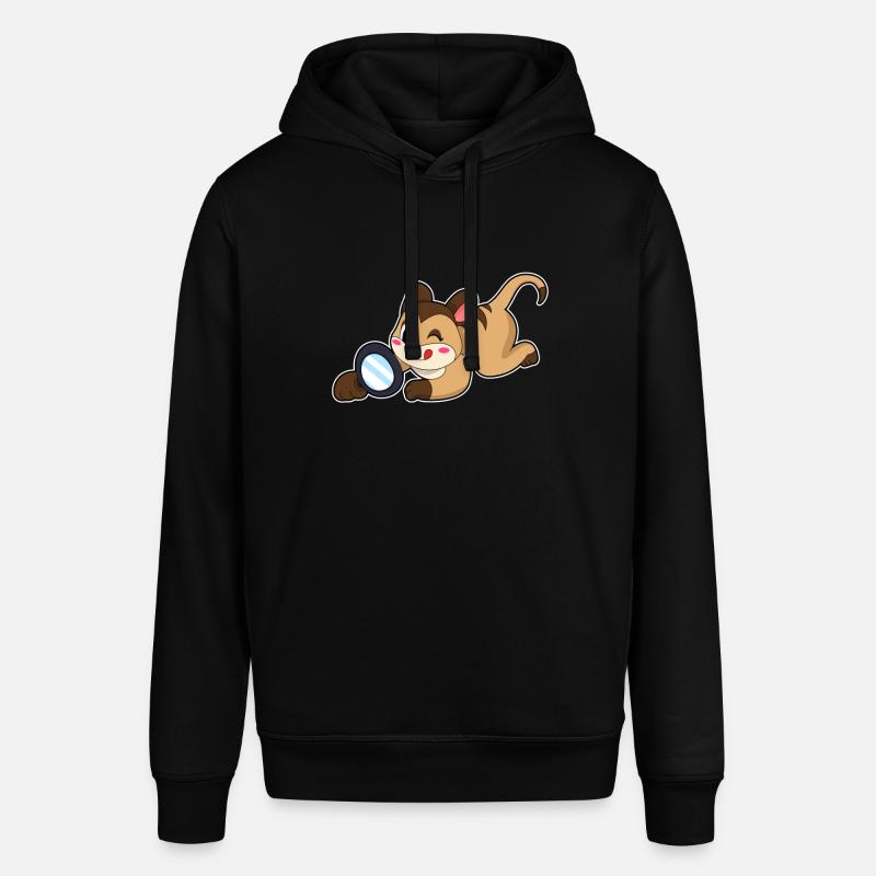 Suricates avec loupe - Sweat à capuche SOUNDER Stanley/Stella Unisexe - noir