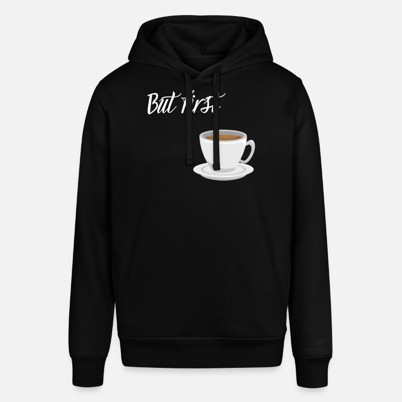 Premier café - Coffee Design - Sweat à capuche SOUNDER Stanley/Stella Unisexe - noir