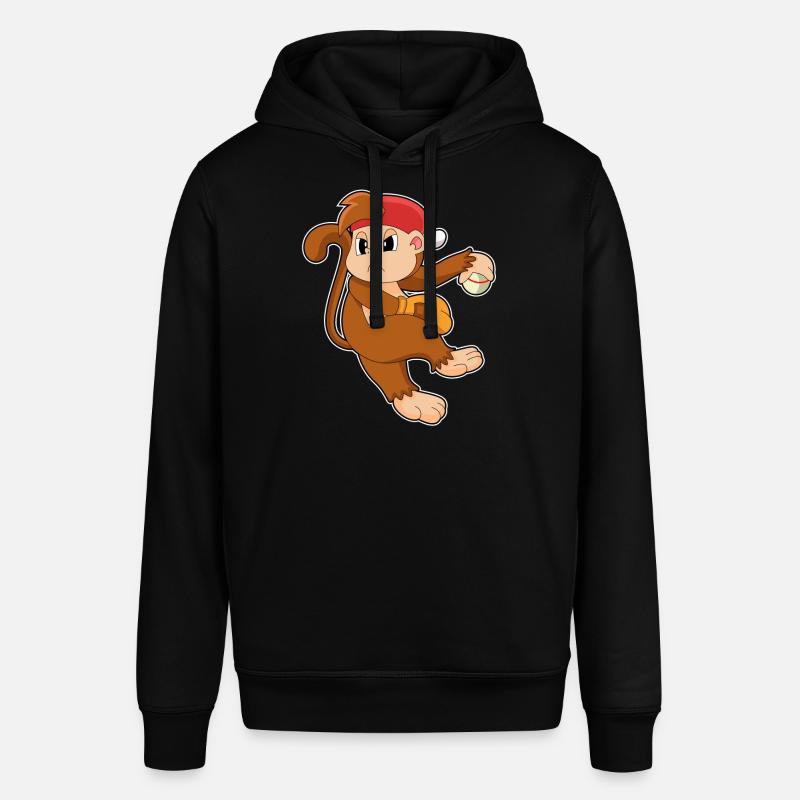 Gant de baseball Monkey - Sweat à capuche SOUNDER Stanley/Stella Unisexe - noir