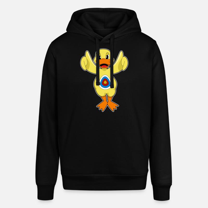 Cible de fléchettes canard - Sweat à capuche SOUNDER Stanley/Stella Unisexe - noir