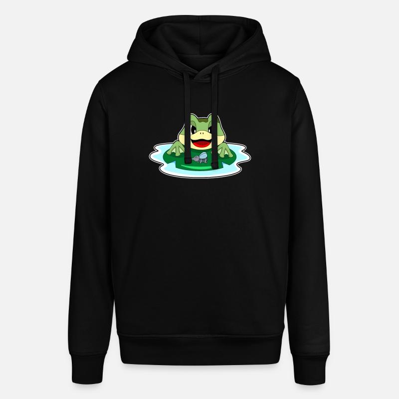 Mouche grenouille - Sweat à capuche SOUNDER Stanley/Stella Unisexe - noir